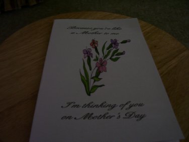 Mother's Day Card For Someone Like A Mother