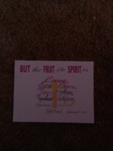 Set of 20 Postcards "Fruit of the Spirit"