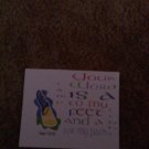 Set of 20 postcards "Your word is a lamp to my feet"