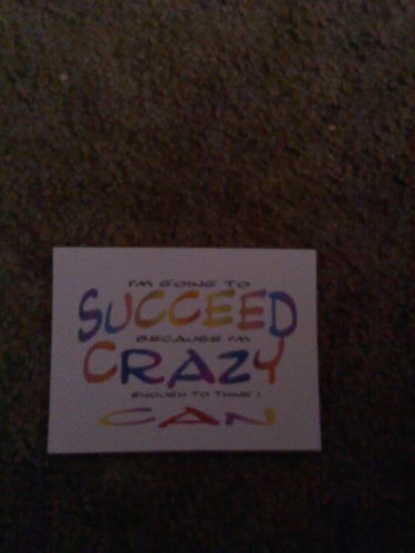 Set of 20 postcards "I'm Going to Succeed"