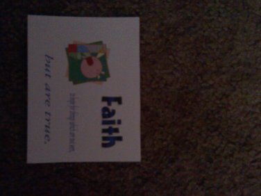 Set of 20 postcards "Faith"