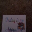 Set of 20 postcards "Today is an adventure"