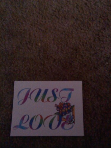 Set of 20 postcards "Just Love"