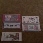 Set of 10 Christmas Money Holders "1"