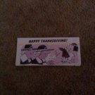 Set of 10 "Happy Thanksgiving" money holders