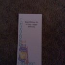 Birthday Card. Business Letter Size 1 "Cake and hat"