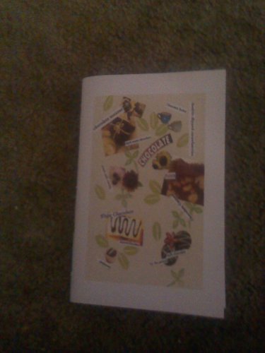 Handmade Lined Recipe Book "Chocolate" Write in your own recipes.