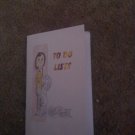 Handmade Lined To Do List Book, Write in your own to do list.