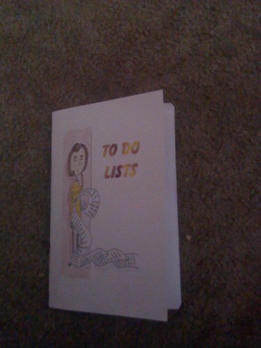 Handmade Lined To Do List Book, Write in your own to do list.
