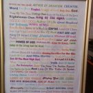 8 x 10 Print "Names of Jesus"