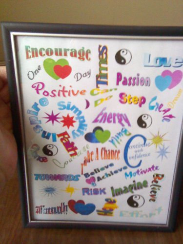8.5 x 11" Print "Encourage"