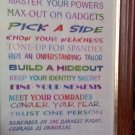 8.5 x 11" Print "Master Your Powers"