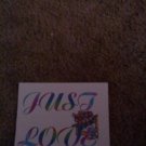 Set of 20 "Just Love" Postcards