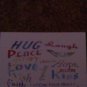 Set of 20 "Hugs Word Art" Postcards