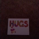 Set of 20 "Hugs" Postcards