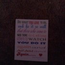 Set of 20 "Do What You Love" Postcards