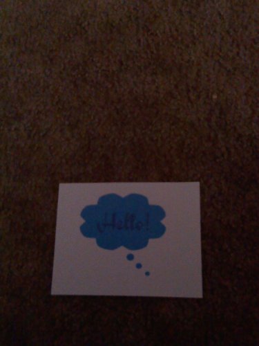 Set of 20 "Hello in Word Cloud" Postcards