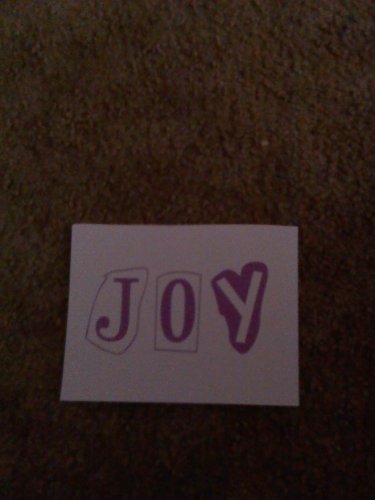 Set of 20 "JOY" Postcards