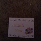 Set of 20 "Thank You with Daisies" Postcards