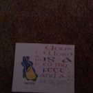 Set of 20 "Scripture Your Word Is A Lamp" Postcards