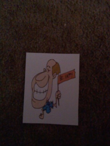 Set of 20 "Be Happy" Postcards