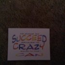 Set of 20 "I'm Going To Succeed" Postcards