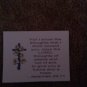 Set of 20 "Scripture Jer 29:11 with cross and flowers" Postcards