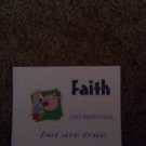 Set of 20 "Faith" Postcards