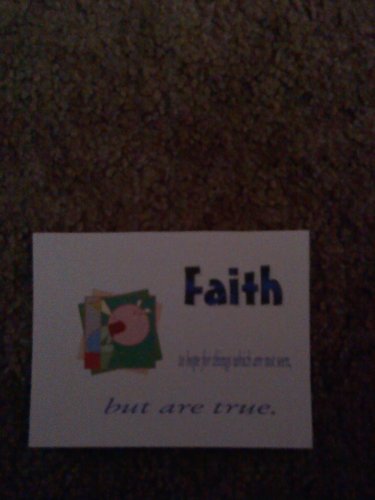 Set of 20 "Faith" Postcards