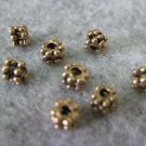 Bali Beads, 4mmx3mm, 10pcs
