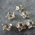 Bali Bead Caps, 3mmx8mm, 6pcs