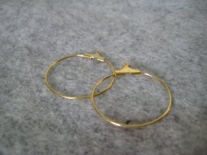 Hoop, 25mm, 2 pairs