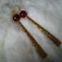 Red Chinois ~ Earrings