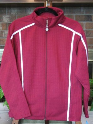 NWT I Active Burgundy Jacket - 1X - Retails $48.00