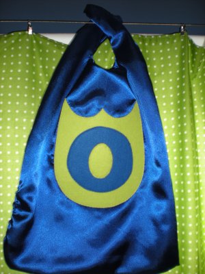 Blue Super Hero Cape
