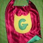 Green/Red Super Hero Cape