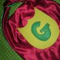 Green/Red Super Hero Cape
