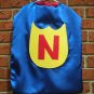 Blue and Red Super Hero Cape