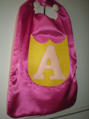 "A" Pink Cape