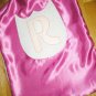 White and Pink Super Hero Cape