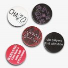2.25 Inch Gamer Geek Pack Buttons