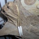 bone and gold