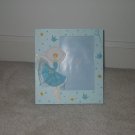 Blue picture frame with a ballerina 4"x6"