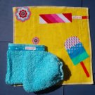 100% cotton childrens wash cloths