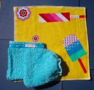 100% cotton childrens wash cloths