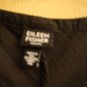 EILEEN FISHER Dress A-line Black linen Fall Feminine PM