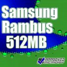 Dell Dimension 8250 512MB 2x256MB 184pin Rambus RIMM Memory Kit