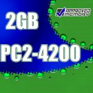 2GB RAM 200-pin PC2-4200 533MHz SODIMM Computer Laptop Memory