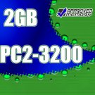 2GB RAM 200-pin PC2-3200 400MHz SODIMM Memory Kit for Dell Latitude D610