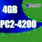 4GB RAM 200-pin PC2-4200 SODIMM Memory for Dell Latitude D620